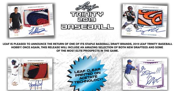 2019 Leaf Trinity Baseball 棒球卡| Sports Tower酉城企業有限公司